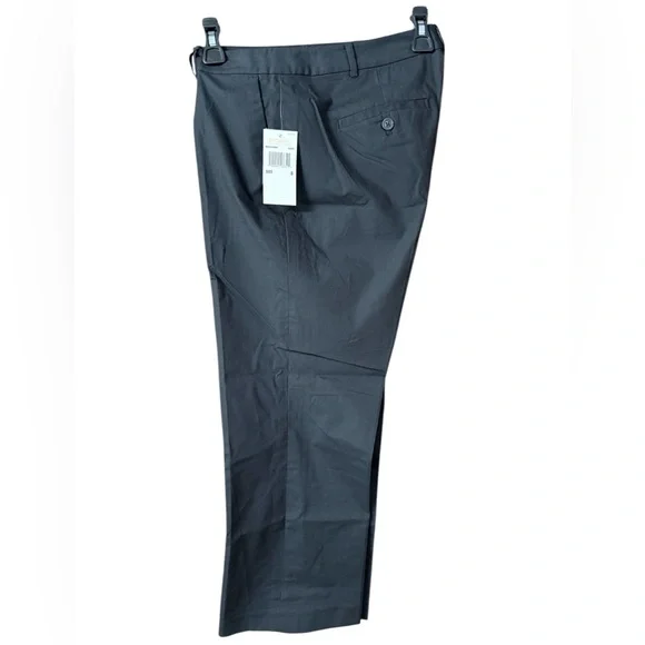 MICHAEL KORS Black Lightweight Straight Leg Capris - Size 8 - NWT!! - Picture 2 of 5